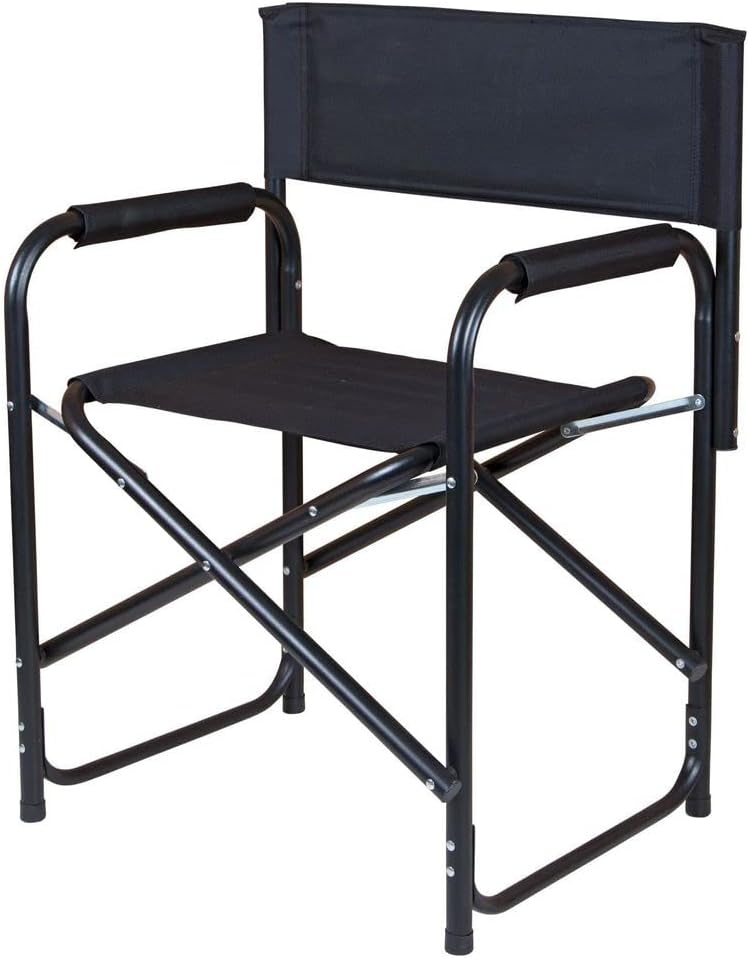 Dura-Tech Folding Director's Chair | Comfortable & Portable | Lightweight & Compact | Designed to Last | Ideal for Awards | 250lb Weight Limit