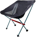 Ultralight Oxford Cloth Foldable Camping Chair | Extended Seat Portable Outdoor Chair for Fishing, BBQ, Picnic and Beach(SY-HS-02)
