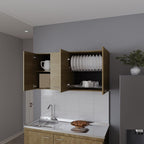 Pantry Sideboard Wall Cabinet, Saving Space Storage Cabinet for Kitchen Closet,for Kitchen Home