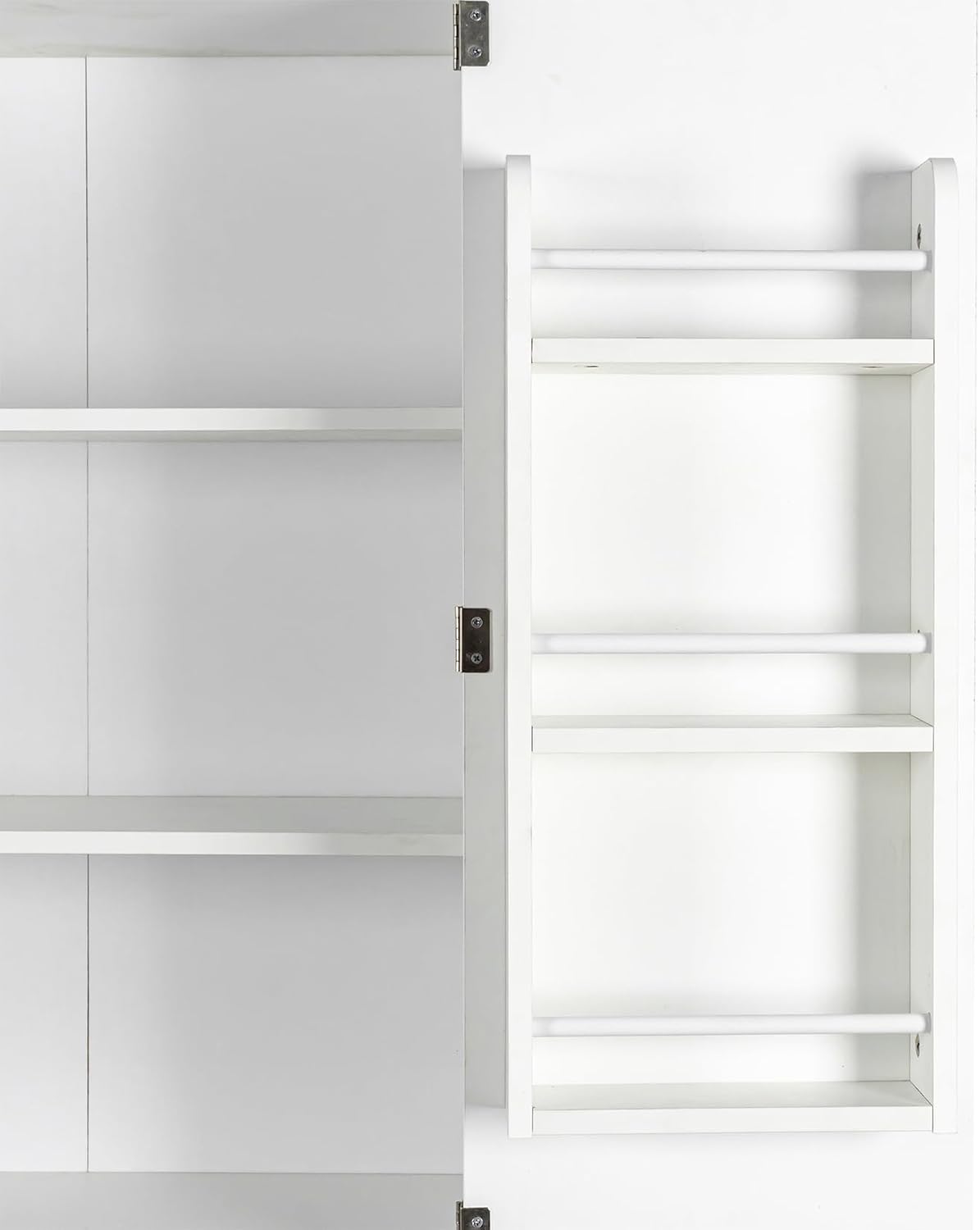 70.87" Tall Kitchen Pantry Storage Cabinet with 4 Doors and Drawer, White Wood Cupboard Locker with and Adjustable Shelves for Kitchen, Dining Room, Living Room, 29.53 inch