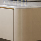 Transparent Coffee Table Nightstand Bedside Table for Bedroom Living Room Cafe