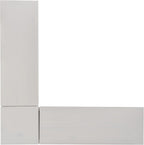 Linon Harris White Solid Pine Backless Nook with Interior Storage