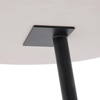 C Shaped End Table,Round Couch Table,Modern Side Table,Sofa Tray Table for Bedroom,Living Room
