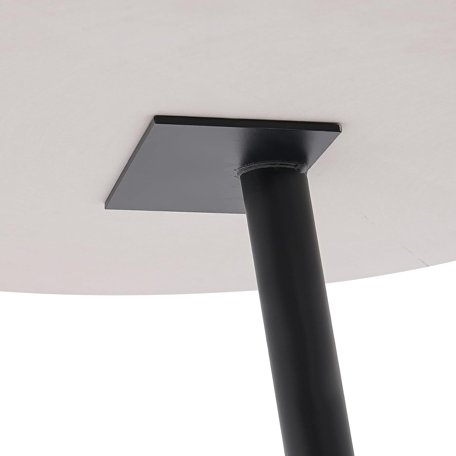 C Shaped End Table,Round Couch Table,Modern Side Table,Sofa Tray Table for Bedroom,Living Room