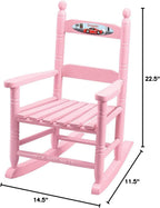Fox Valley Traders Custom Racecar Children's Rocking Chair