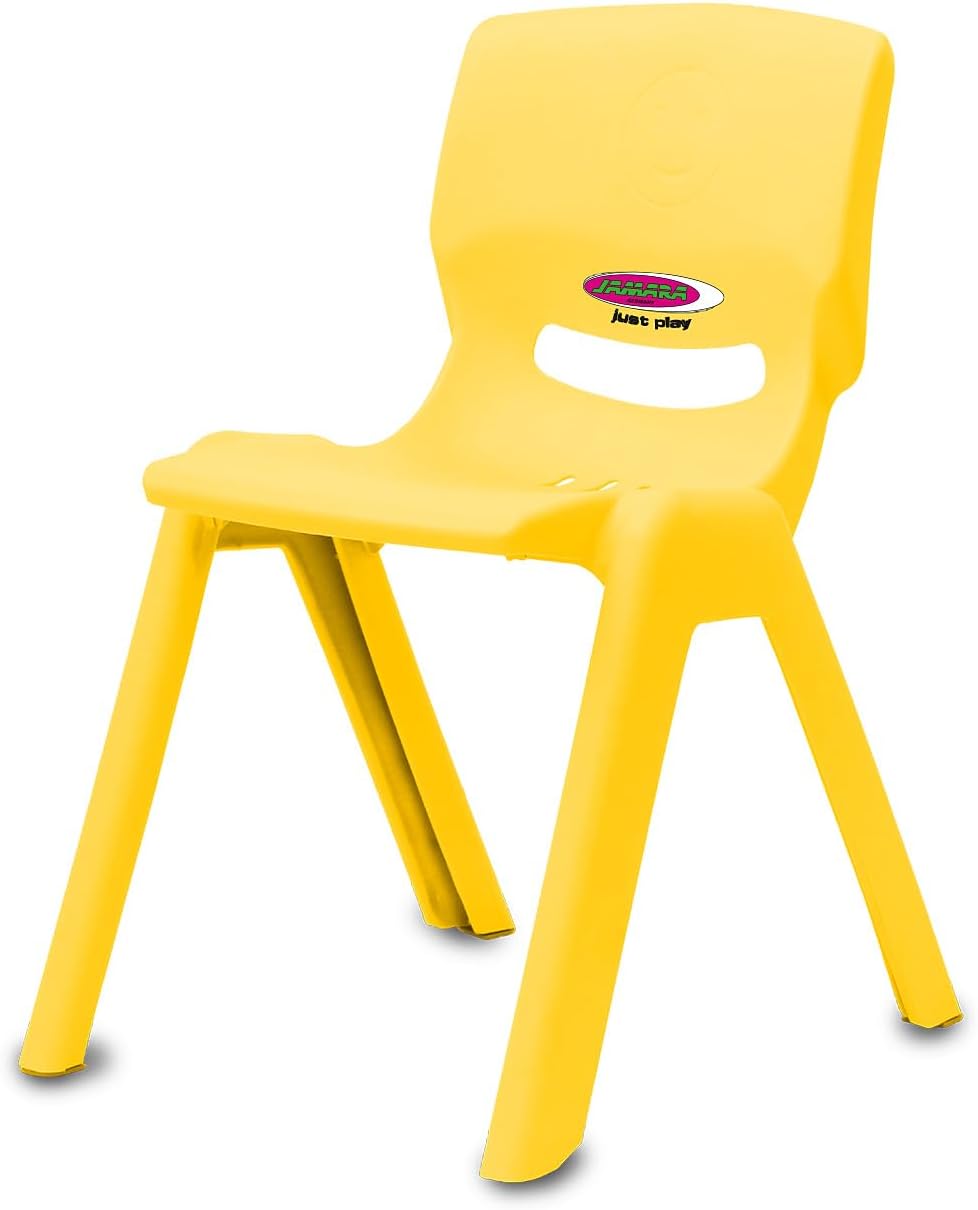 Jamara Kinderstuhl Smiley bis 100 KG gelb