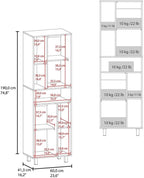 Tall Freestanding Pantry Cabinet, Storage Sideboard Locker for Living Room Kitchen,for Kitchen Home