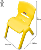 Jamara Kinderstuhl Smiley bis 100 KG gelb