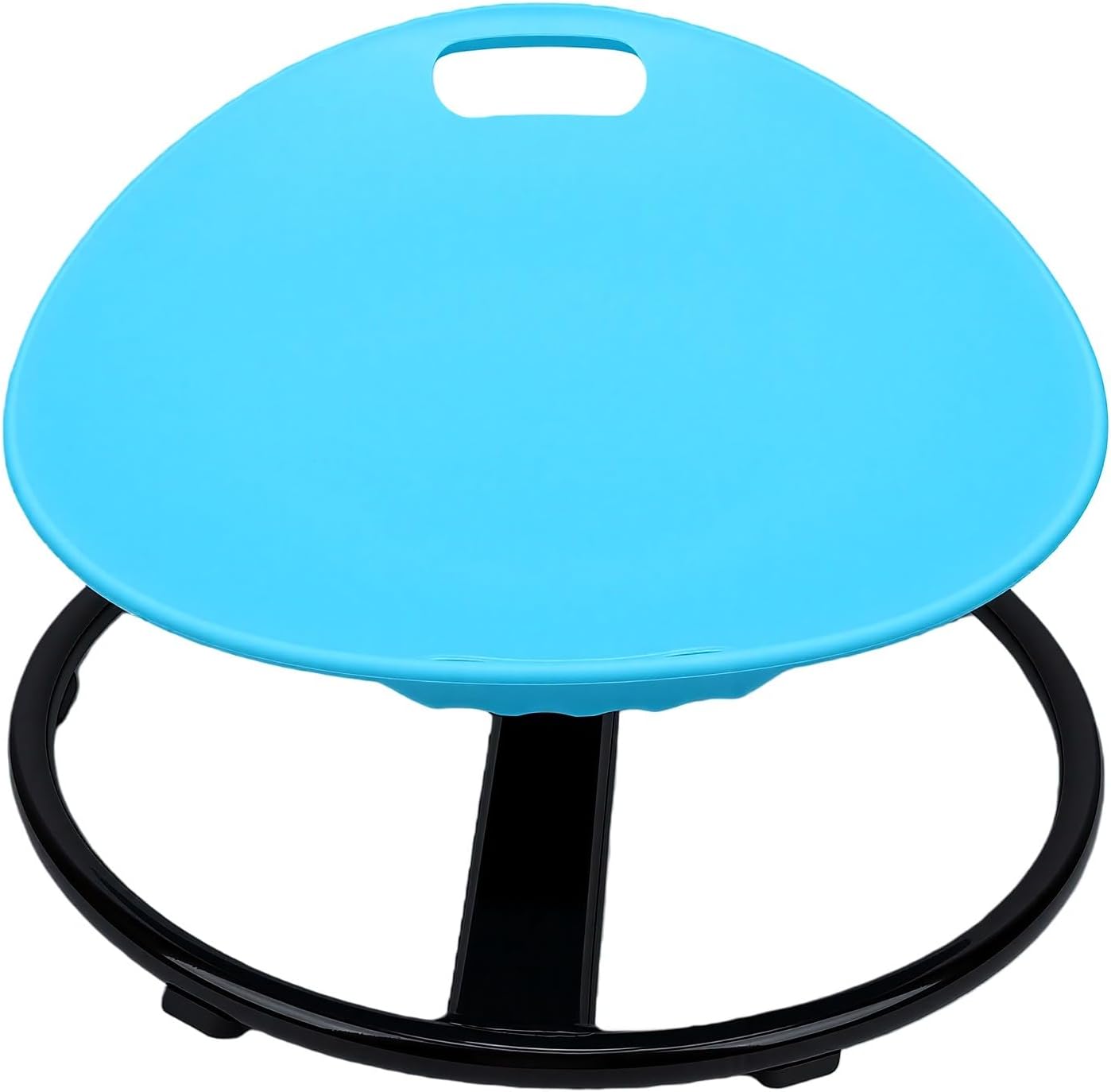 Kids Spinning Chair, Silent Rotation Balance Development Sensory Seat with Dual Safety Handles, 75kg Capacity, for 3-10 Years Old