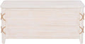 Linon Brosnan Rope Cedar Chest White