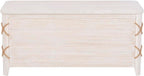 Linon Brosnan Rope Cedar Chest White