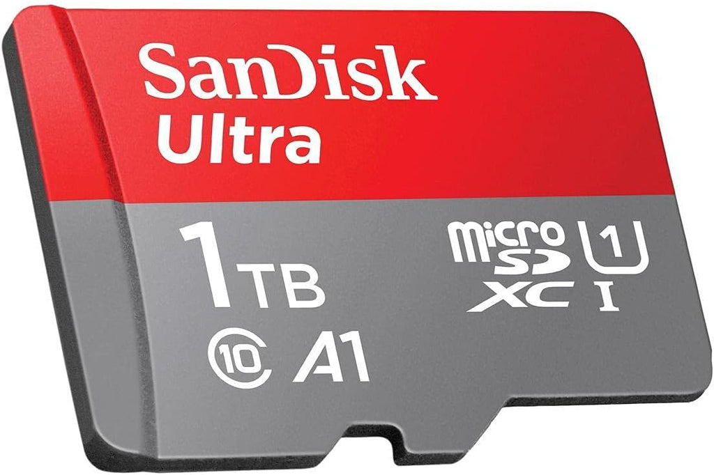 SanDisk Ultra 1TB Micro SD Card Works with Nintendo Switch & Nintendo Switch Lite Console (SDSQUA4-1T00-GN6MN) UHS-1 Class 10 Bundle with (1) Everything But Stromboli SD & MicroSD Memory Card Reader
