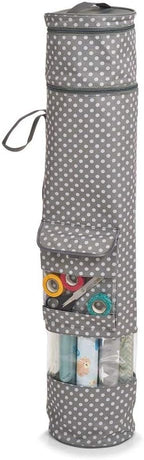 Zeller Gift Wrap Paper Organizer, Grey