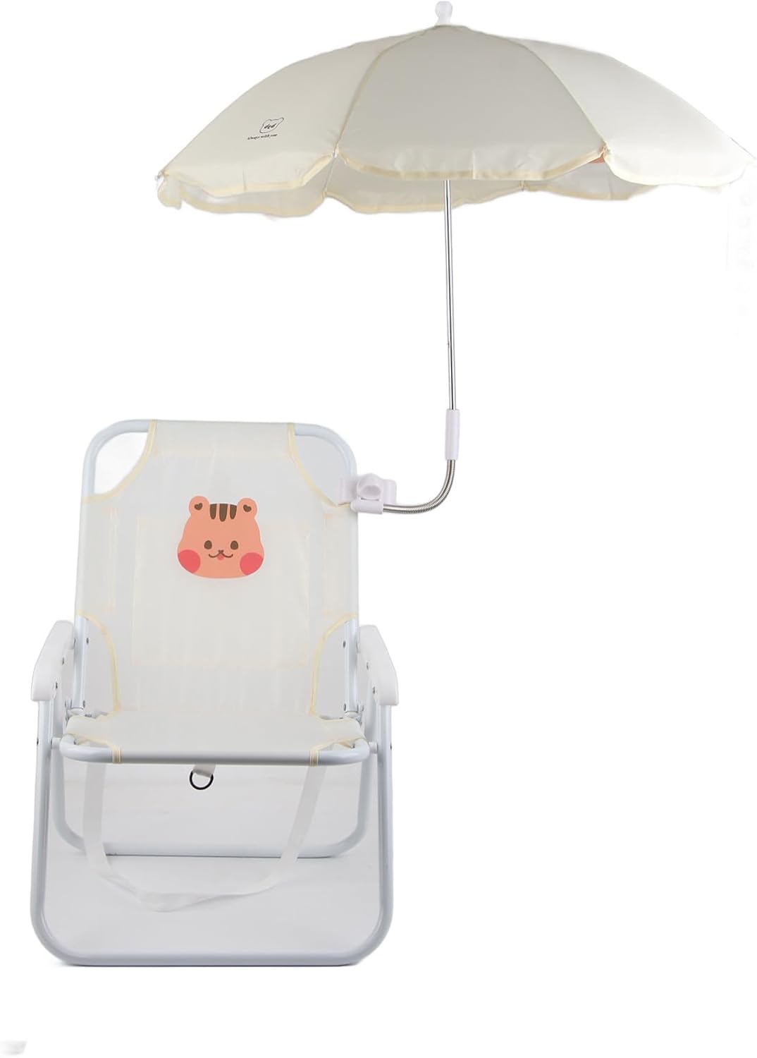 ZJchao Children Camping Chairs Cartoon Animal Lovely Style Metal Support Durable PP Foldable Portable Beach Folding Chair