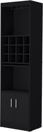 Tall Narrow Cabinet multistorage with Wine Storage, Kitchen Wine Sideboard Pantry Locker,for Kitchen Home