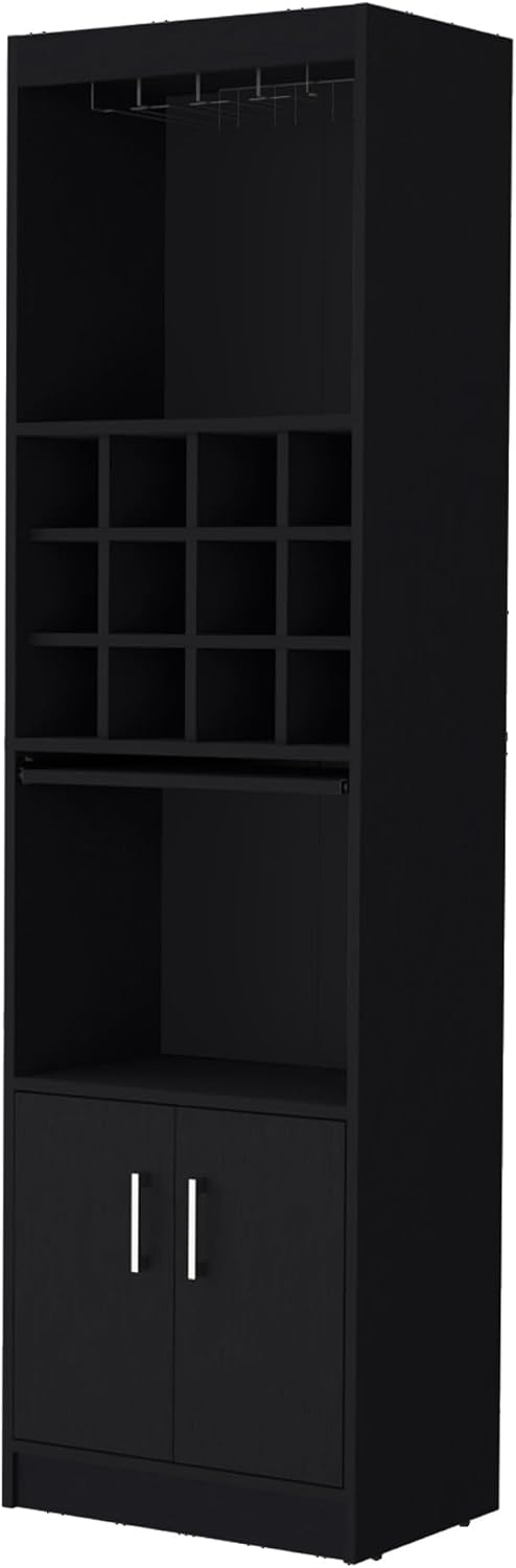 Tall Narrow Cabinet multistorage with Wine Storage, Kitchen Wine Sideboard Pantry Locker,for Kitchen Home