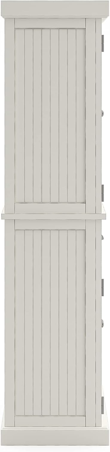 Homestyles Nantucket Pantry, 30", Off White