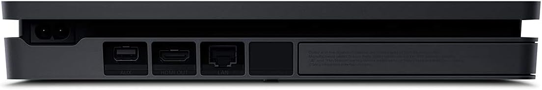 Playstation SONY 4, 500GB Slim System [CUH-2215AB01], Black, 3003347 (Renewed)