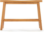 Boraam Sonoma Counter Height Backless Bench - Honey Oak Finish