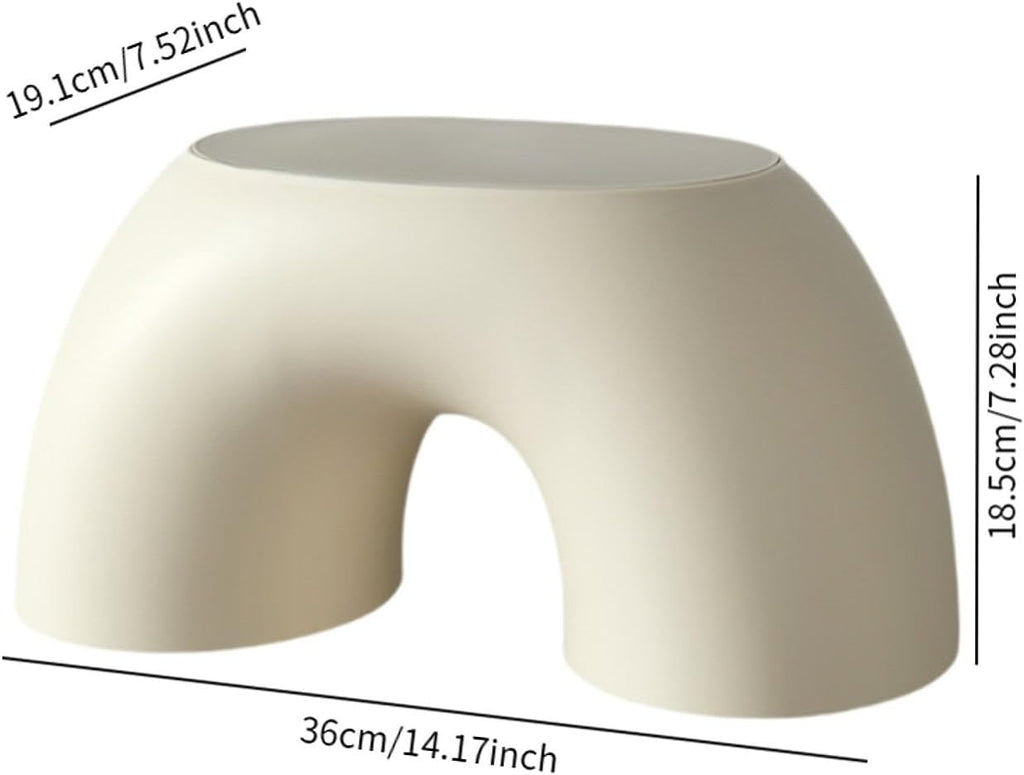 Stool Footrest Ottoman Nonslip Small Stool for Playroom Indoor Home