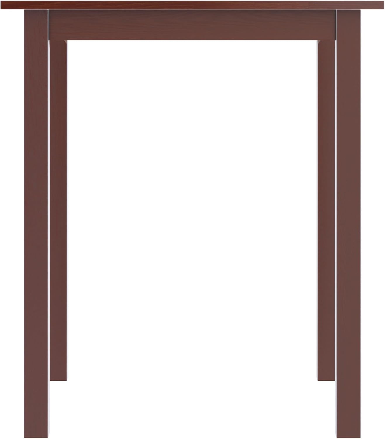Winsome Parkland High Dining Table, 39" High, 34" Wide, Walnut