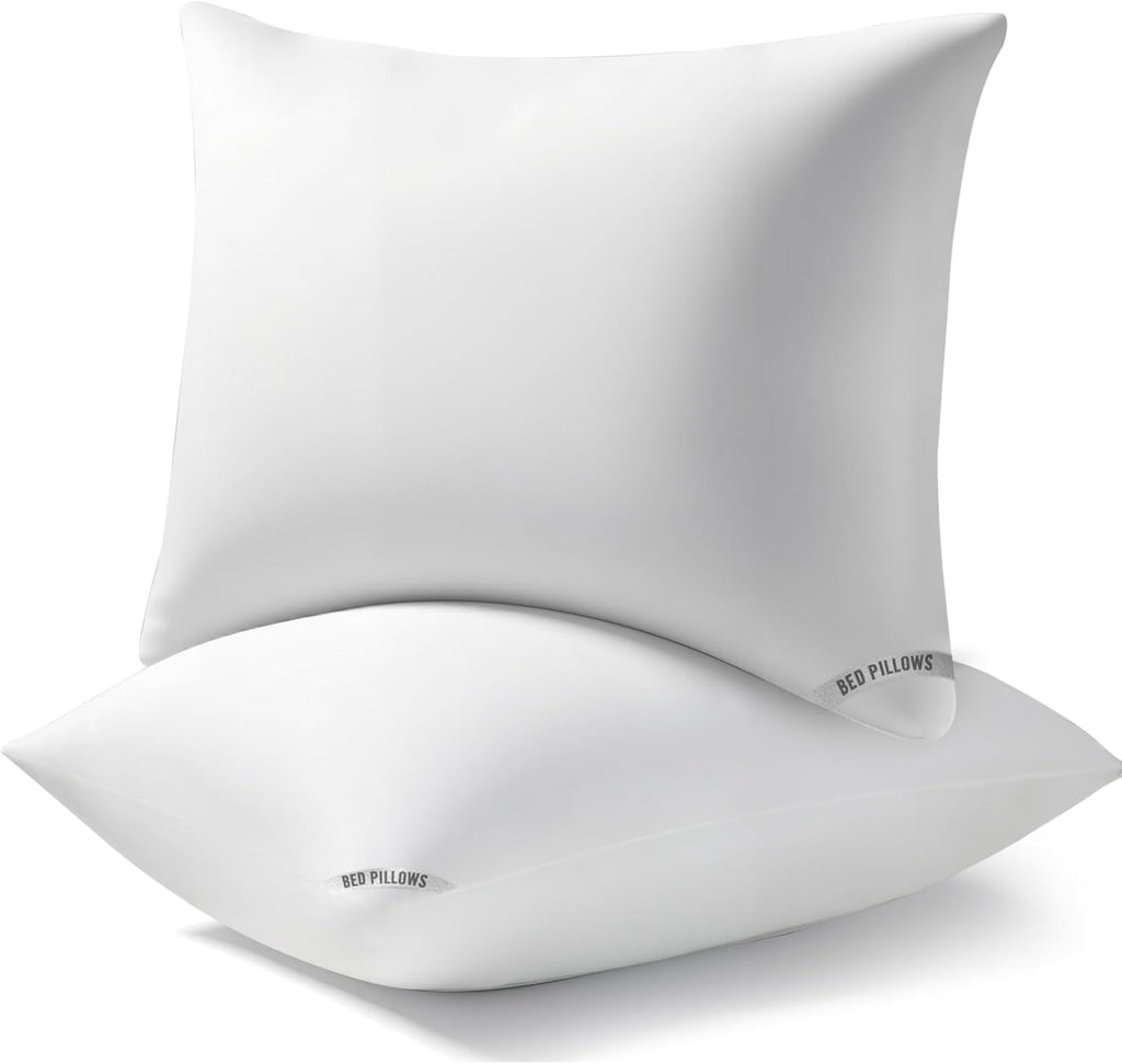 Piwaal Luxury Hotel Pillows for Sleeping 2 Pack,Bed Pillows Standard Size Set of 2,Down Alternative Filling,Pillows for Back,Stomach and Side Sleepers