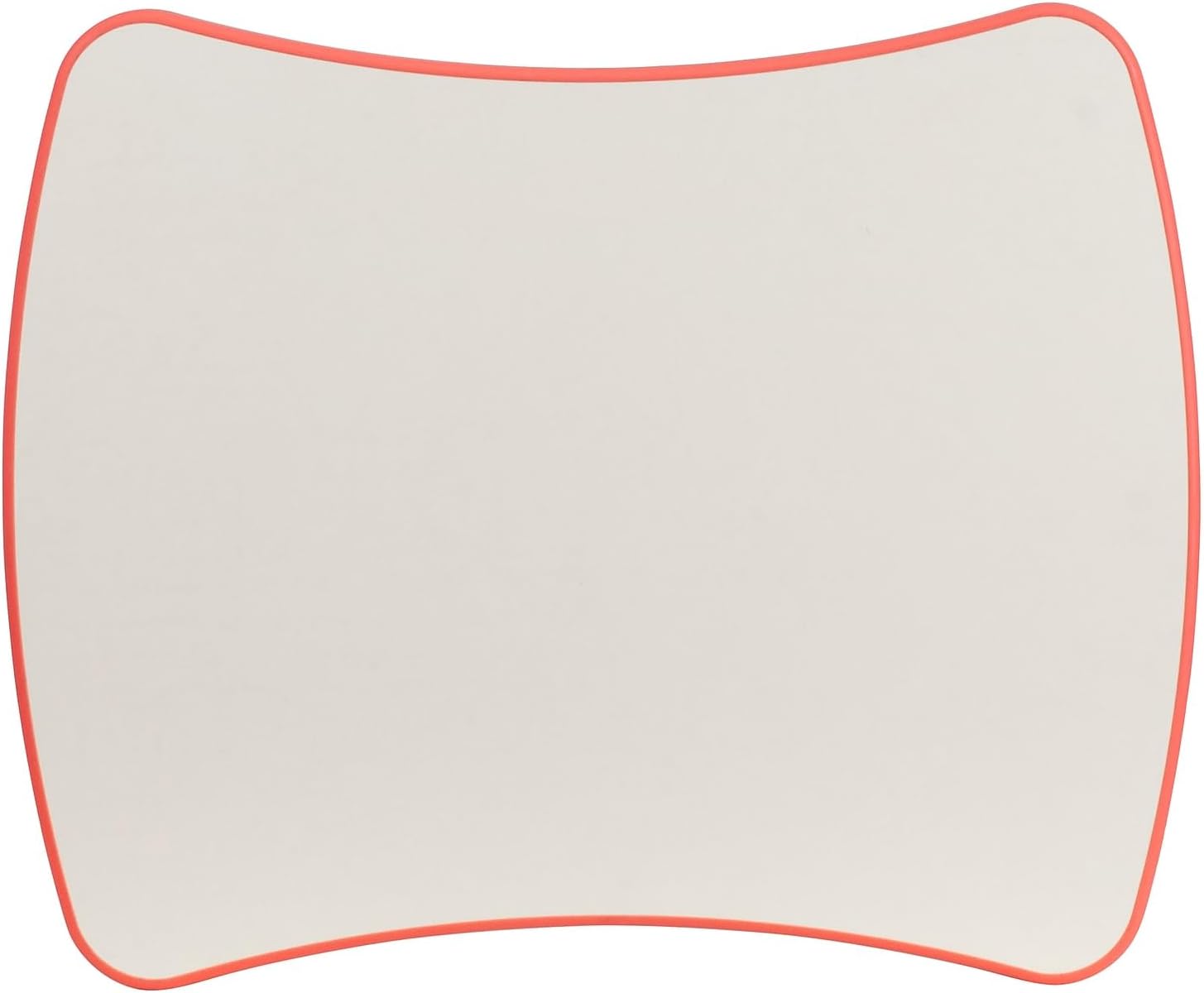 Flash Furniture 21.875''W x 26.625''L Rectangular Red Plastic Height Adjustable Activity Table with Grey Top