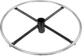 BOLISS Enlarged Office Drafting Chair Foot Ring, for Home and Office Chairs, 250lb Weight Capacity - Plated