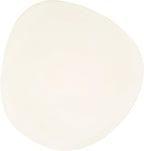 SAFAVIEH Couture Collection - Jabrielle Ivory Concrete Accent Table, Sculptural Modern Side Table, Minimalist Silhouette (SFV2600A)