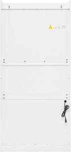 Merax 78'' Extra-Tall Kitchen Pantry Storage Cabinet, Freestanding Multifunctional Cupboard with 3 Drawers & 2 Adjustable Shelves & Power Outlet & Drop-Down Surface, for Dining and Living Room, White