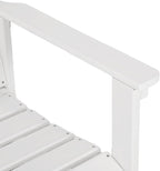 Outdoor Glider Bench - White