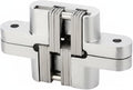 Aluminum Alloy Bi-Fold Door Track and Wheel Kit, Top Mount Hardware for Closet Doors and Room Dividers, Silver Finish