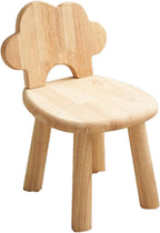 Stepping Foot Stool Nonslip Ottoman Wooden Stool Backrest Lightweight Bedside Craftsmanship Shoe Change Stool Suitable for Kids Room Home