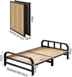 Camping Bed Folding Bed, Single, Portable, Temporary Household Folding Bed(Medium)