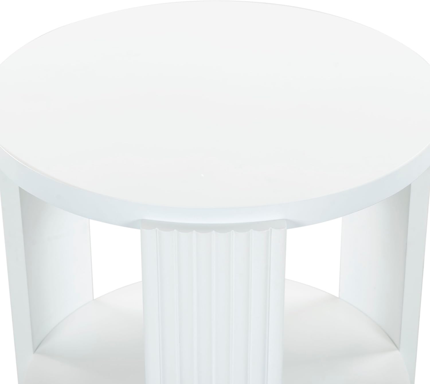 SAFAVIEH Couture Collection Liabella White Round Accent Table
