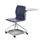 National Public Seating CoGo 25-inch Mobile Tablet Chair, Blue/Gray (COGO-04)