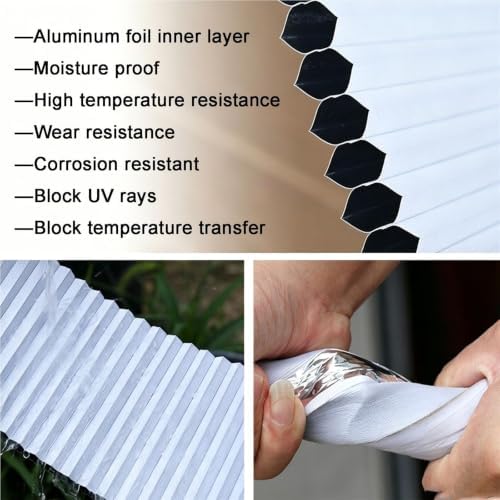 Folded Shutter Cabinet Door Roll Up Doors Waterproof Accordion Tambour for Kitchen, RV, Motorhome, Office, Hotel(50x50 cm)