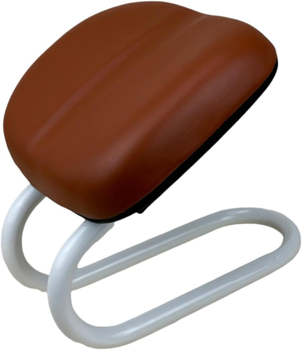 Kneeling Meditation Stool Adjustable Kneeling Chair Portable Meditation Bench Prayer Seat Metal Frame PU Sponge Flexible Height Suitable for Adults Wo
