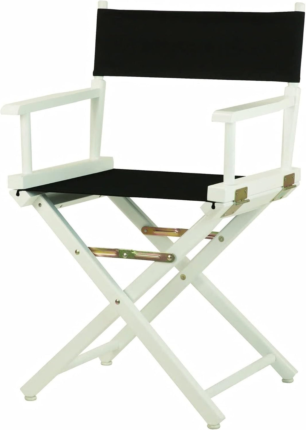 Casual Home 18" Director's Chair White Frame with Royal Blue Canvas