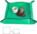 Thickened Waterproof Reusable Garden Mat, 20"X20" Plant Repotting Pad for Soil Changing, Indoor Outdoor Planting, Mess-Free Transplanting Tray, Gardening Gifts for Plant Lovers