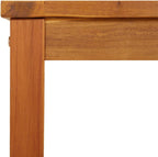 Garden Bench Natural Wood Solid Acacia Wood Medium Durable,Sturdy Solid Acacia Wood Garden Bench with Rustic Charm for Outdoor & Indoor Use Patio Furniture
