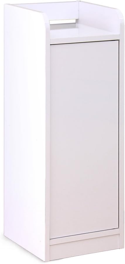 Kuroshio Mirror Modem Storage Rack, Slim, White, Width 11.8 inches (30 cm), Phone Stand, Modem Rack