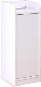 Kuroshio Mirror Modem Storage Rack, Slim, White, Width 11.8 inches (30 cm), Phone Stand, Modem Rack