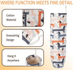 TOGETRUE Plastic Bag Holder, Cute Grocery Bag Holder for Plastic Bags, Wall Mount Bags Dispenser for Home Kitchen Decor (Dog)