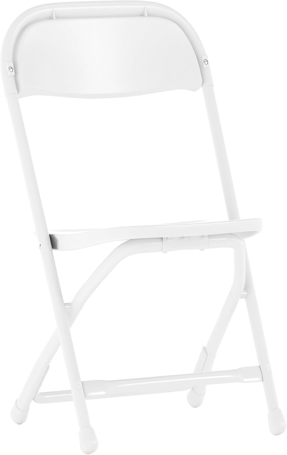 Flash Furniture Kids White Plastic Folding Chair