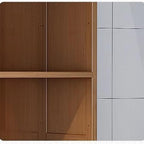 Entryway Cabinet Dining Room Sideboard with Door Drawer Storage Cabinet Kitchen Refrigerator Gap Cabinet Floor Living Room Tea Cabinet Sideboard Storage Cabinet