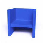 Children's Factory 3-in-1 Cube Chair for Kids, Flexible Seating Classroom Furniture, 1-Pack, Blue