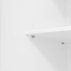 Spaco 71.3" Kitchen Pantry Cabinet,Freestanding Food Storage Cabinet with 2 Drawers and 8 Door Shelves,Versatile Buffet Sideboard for Kitchen,Dining Room. (White)