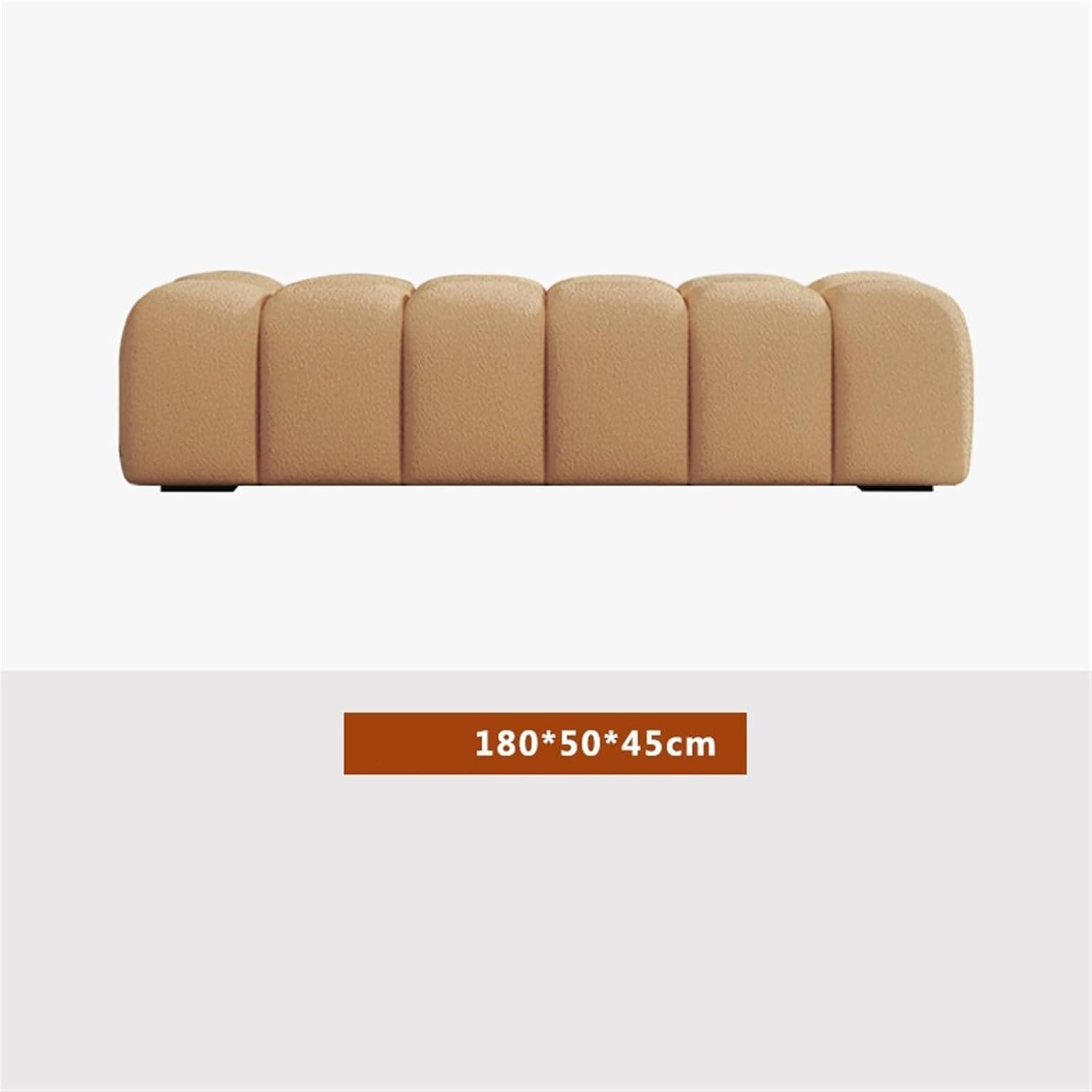 Modern Fabric Bed end Bench Long Bedroom Tatami Mat Dressing Room Sofa Wooden Shoe Changing Stool Entryway(XXL)