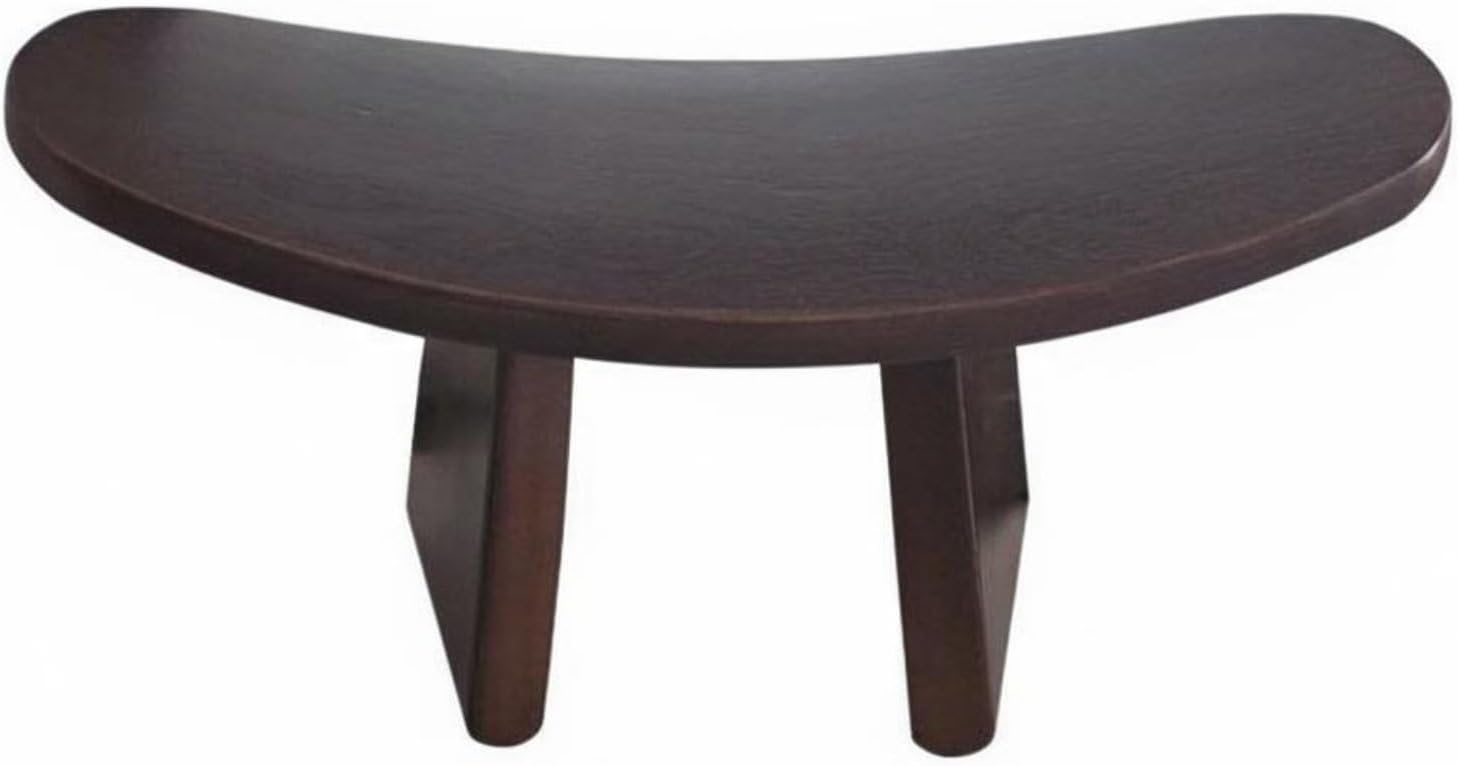 Meditation Bench Kneeling Stool Comfortable Seating Enhanced Posture Base Portable Assembly Convenient Storage Suitable for Mindfulness Practice Home Exercise Space, Walnut, S